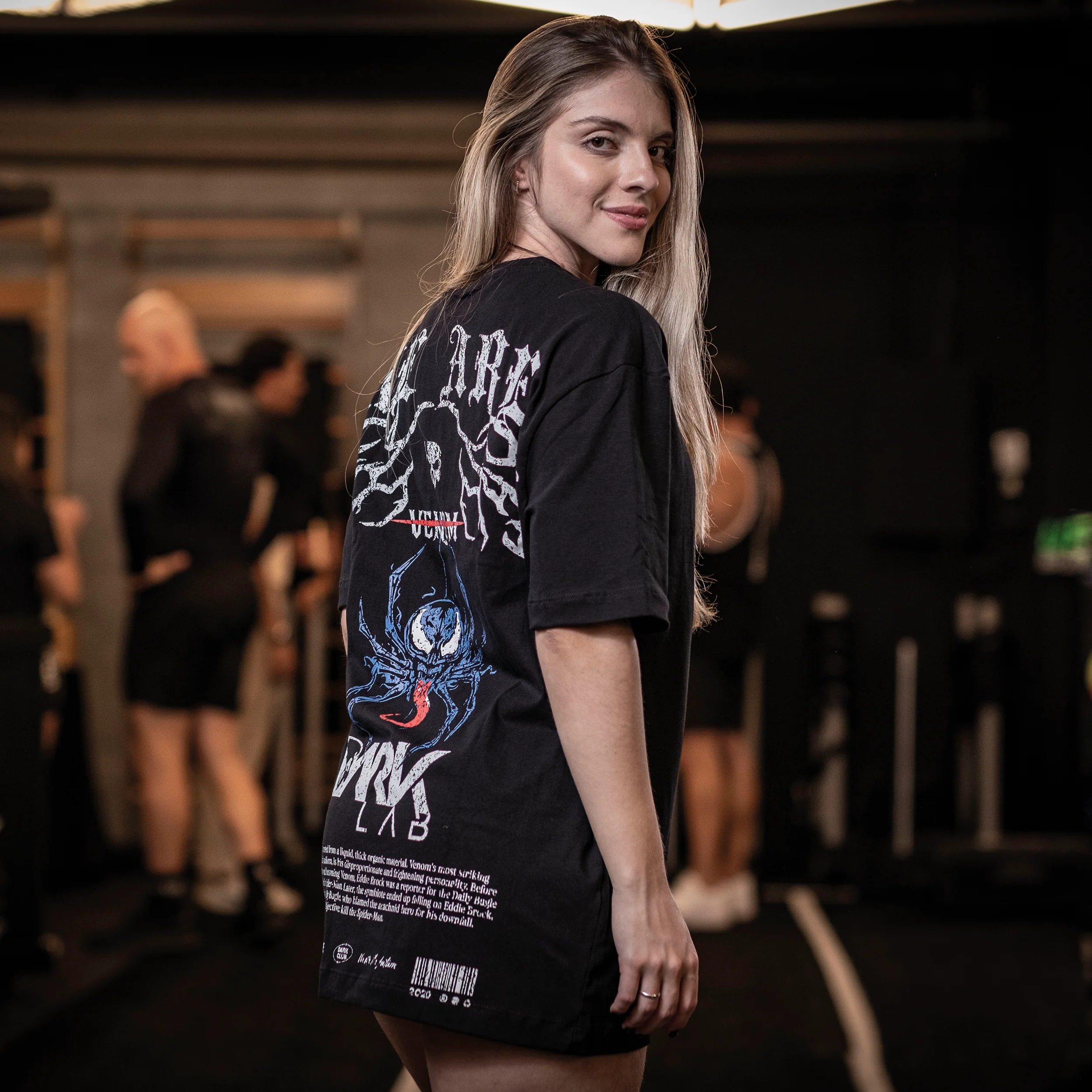 Camiseta Oversized Aranha - Dark Lab - Image 3