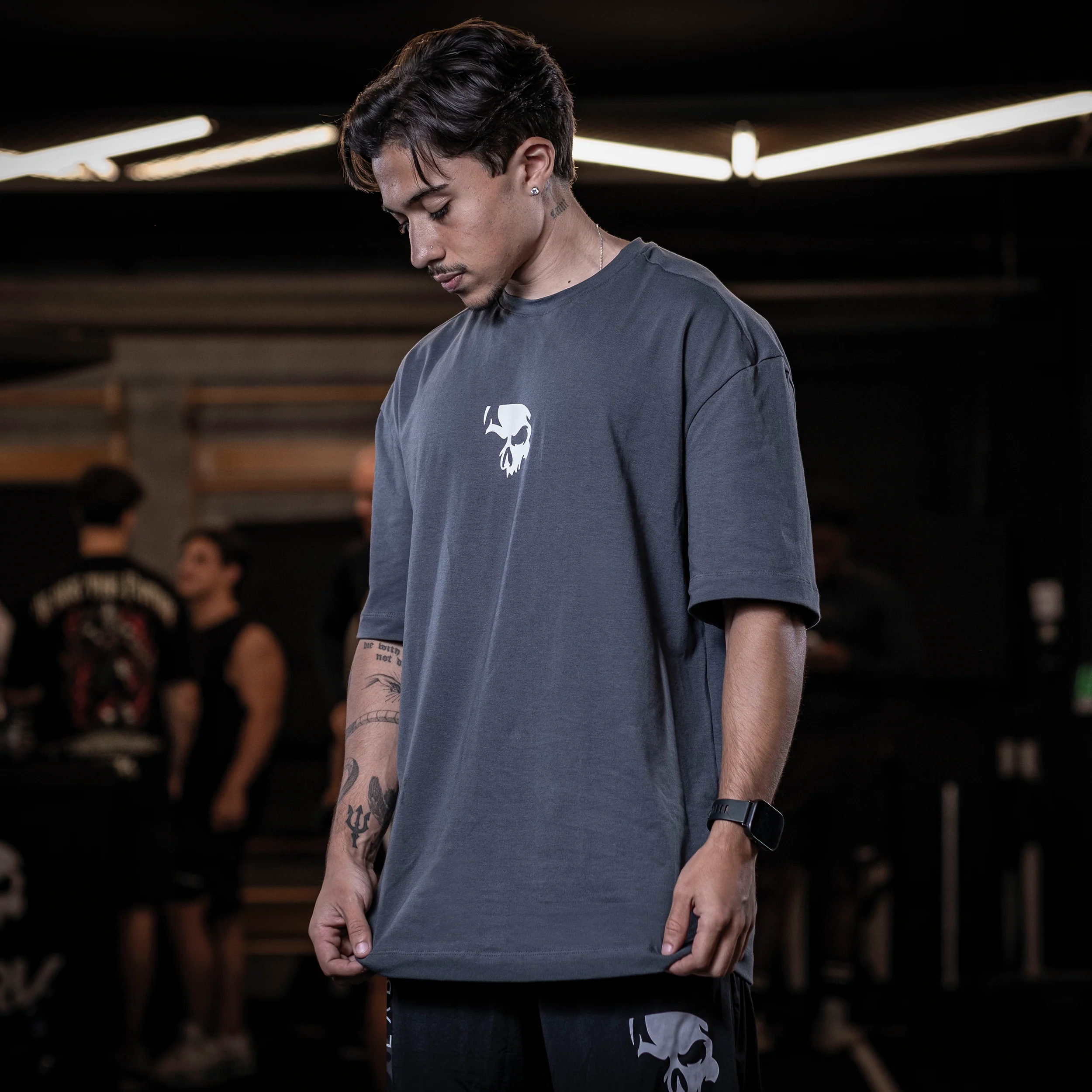 Camiseta Oversized Venom Cinza - Dark Lab - Image 3