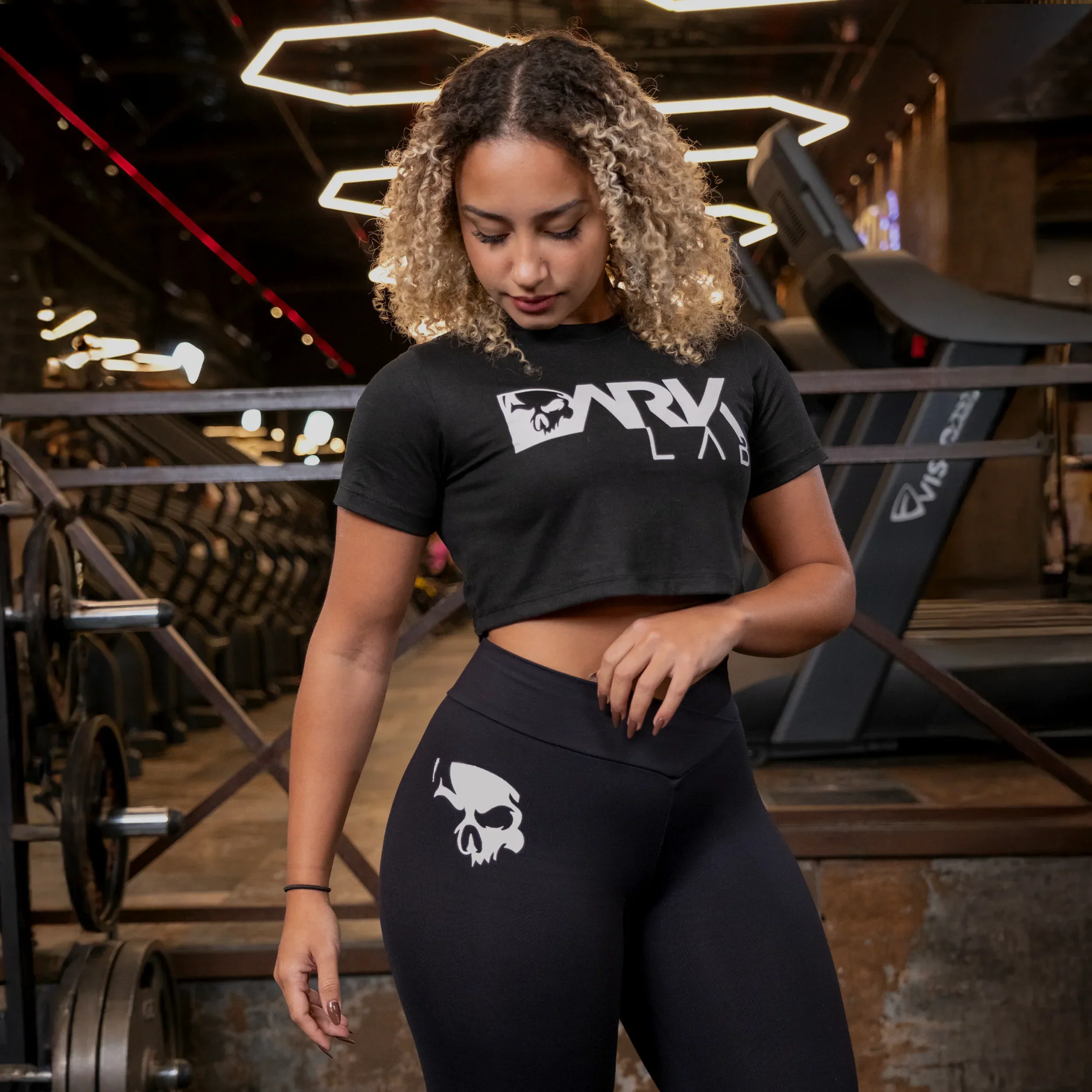 Cropped Fitness - Dark Lab - Image 3