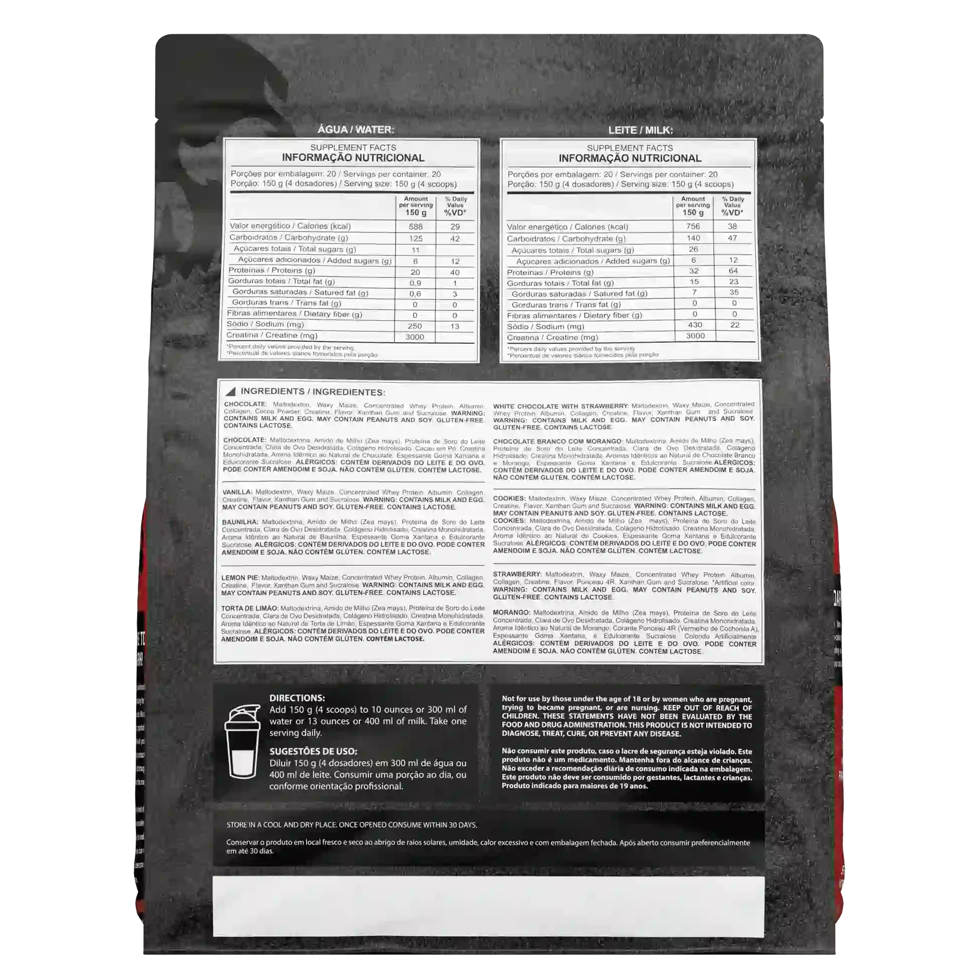 Hipercalórico Dark Mass 3kg - Dark Lab - Image 4