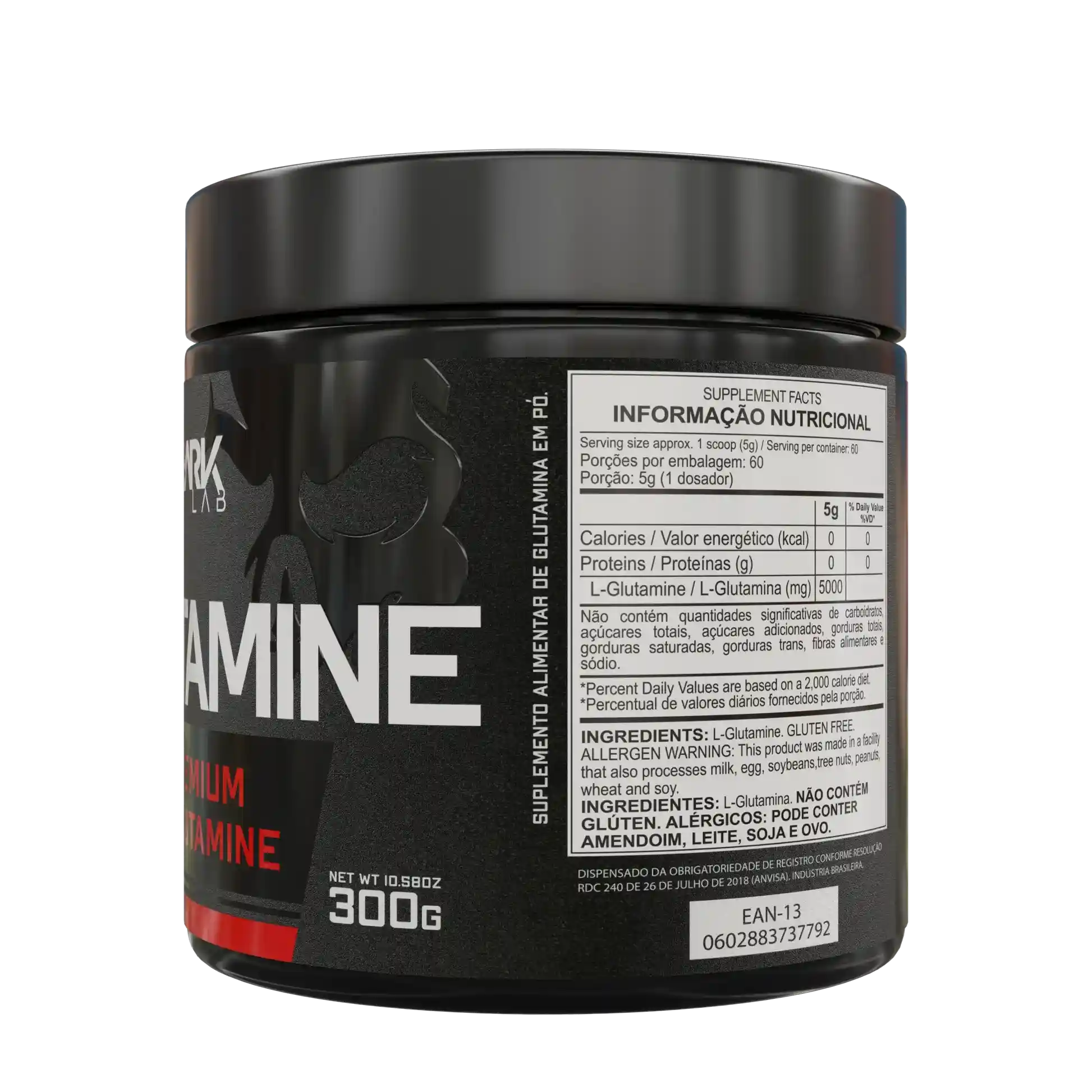 L-Glutamine 300g - Dark Lab - Image 4