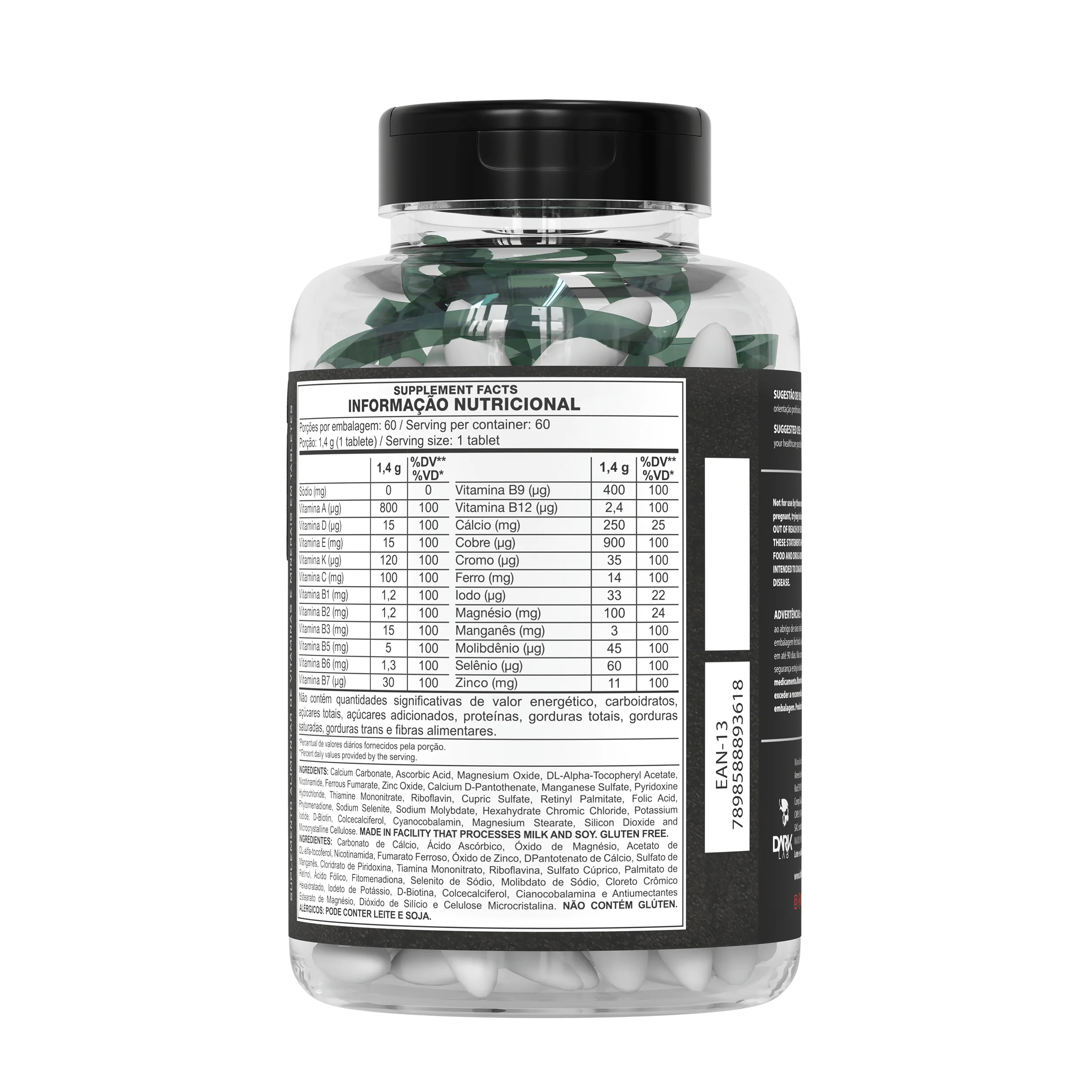 Multivitamin 60 Tabletes Dark Lab - Image 3