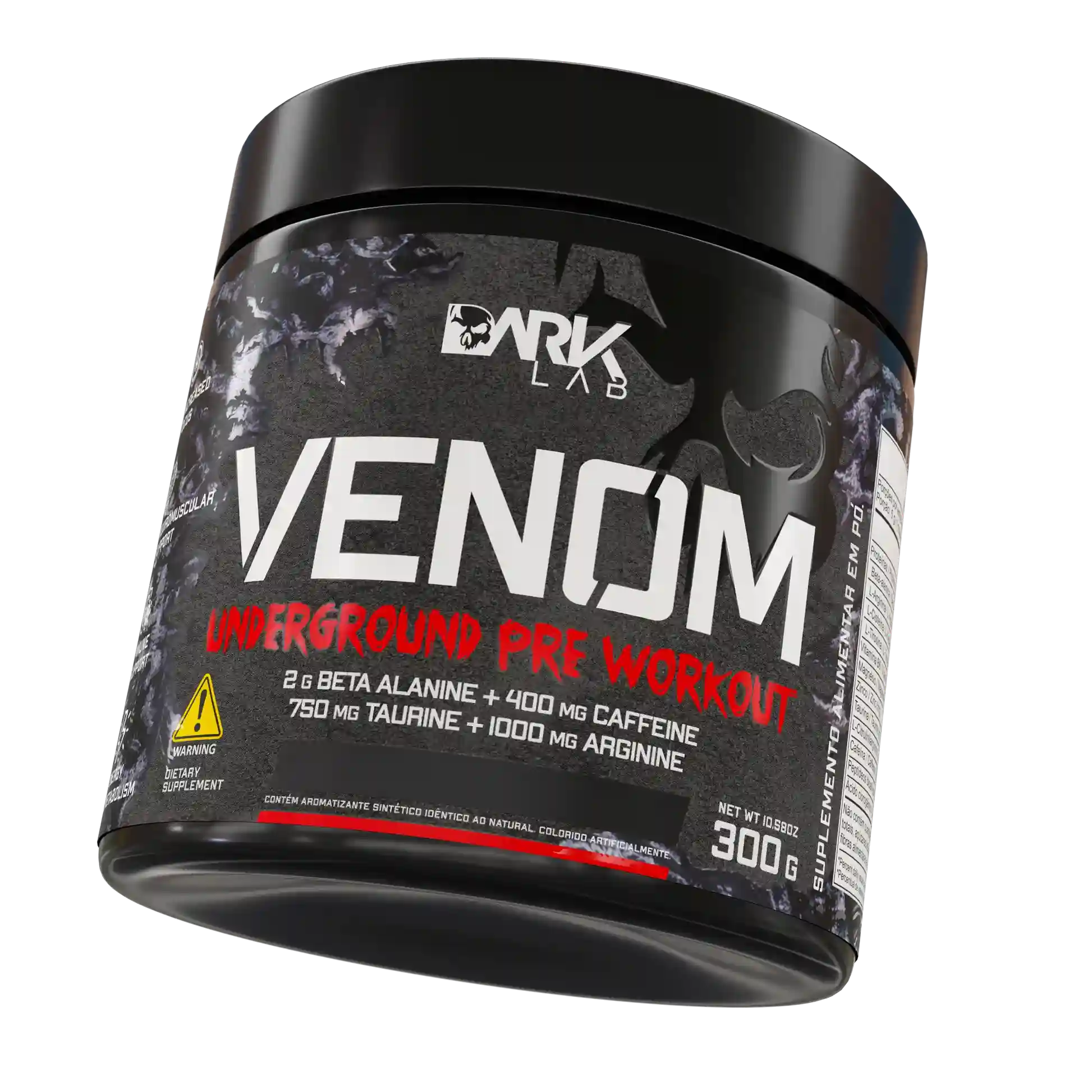 Pré-Treino Venom Underground Pre Workout 300g - Dark Lab - Image 3