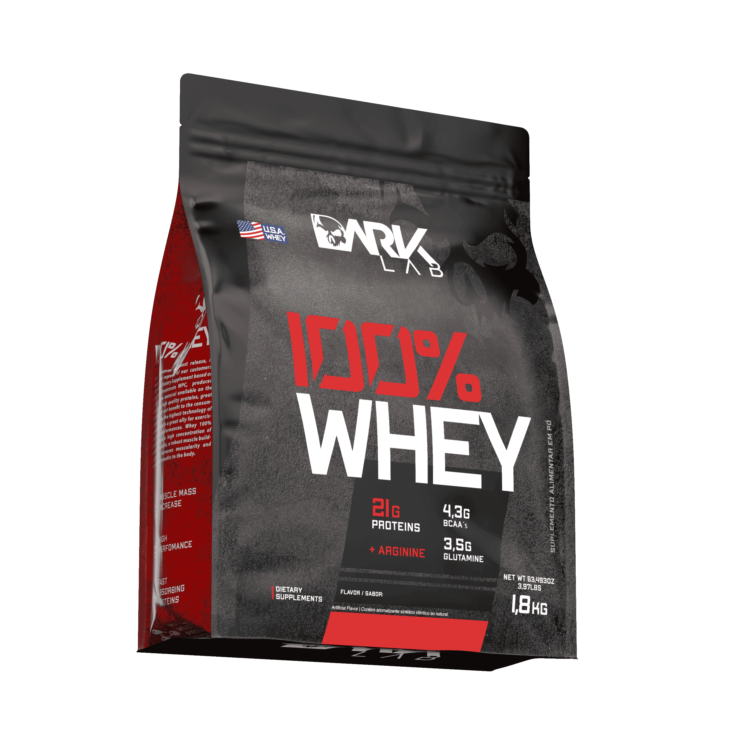 100% Whey Protein 1,8KG - Dark Lab - Image 3